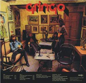 Gringo - the album - back